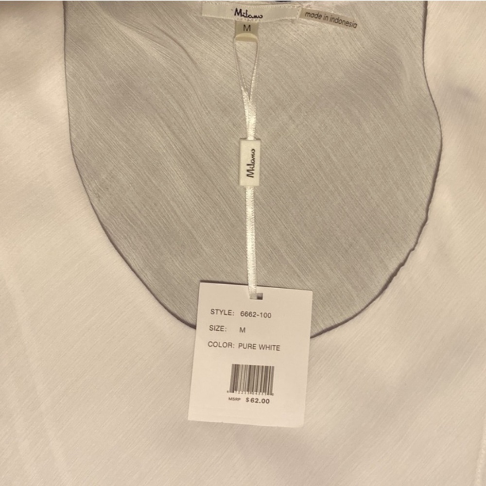 Milano - NEW - White Blouse - Picture 3 of 4